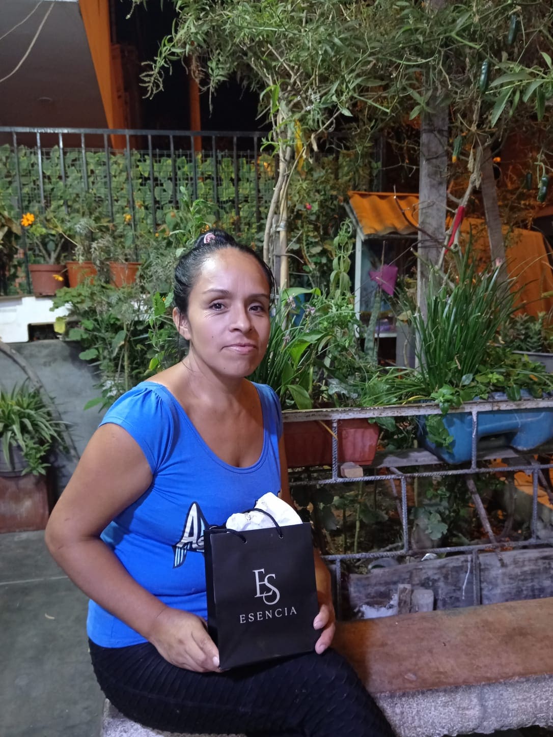 Nataly Paredes, cliente de Esencia